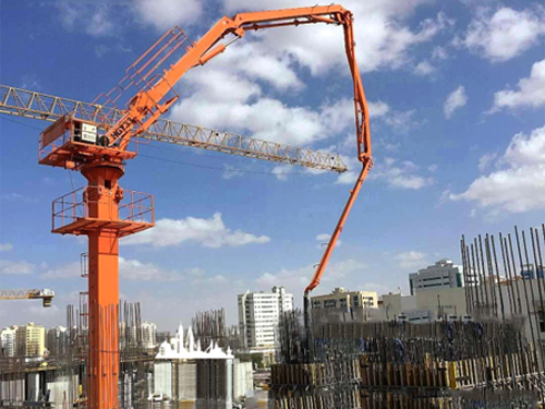 內爬式液壓布料機